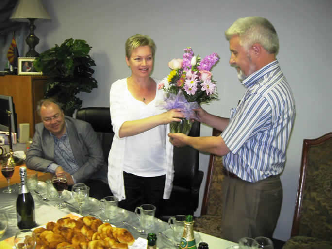 Gifting Flowers